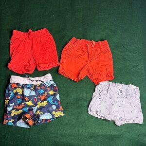 6/12 m Colorful Kids' Shorts Set old navy, Joe,H&M, George swim shorts
